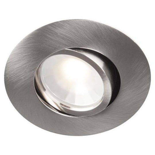 Hide-a-Lite 1218 Smart Mini downlight -valaisin 3,2W, harjattu teräs 2700K