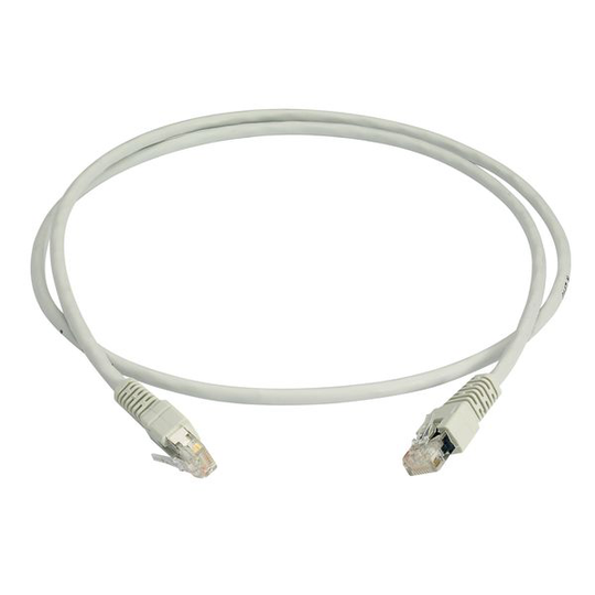Schneider Electric VDIR547402 Patch-kaapeli 2 x RJ45, harmaa 0,5 m
