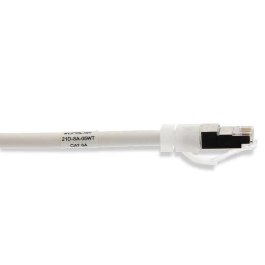 Eurolan 21D-S6A-0EWT Patch-kaapeli 1 x RJ45, 6 A 0,5 m
