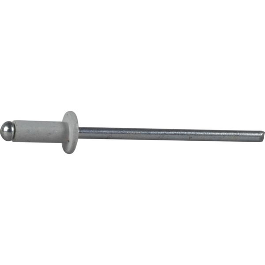 ESSVE 62701 Vetoniitit Ø3,2 x 8 mm, alumiini/teräs, avoin Valkoinen, 925 kpl