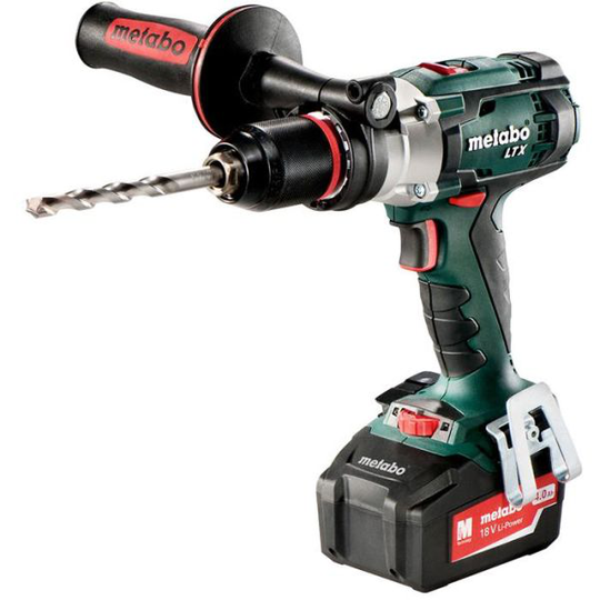 Metabo SB 18 LTX Impuls Iskuporakone 2 x 4,0 Ah:n akku ja laturi