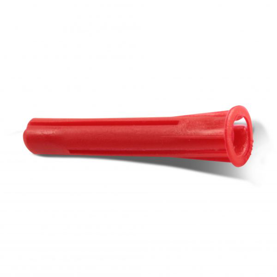 Heco 9601248 Muovitulppa 5,5 x 35 mm, punainen 10-pakkaus