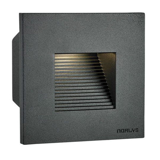 Norlys Namsos Mini 1340 Seinävalaisin LED, 4 W, 3000 K, 352 lm Grafiitinharmaa