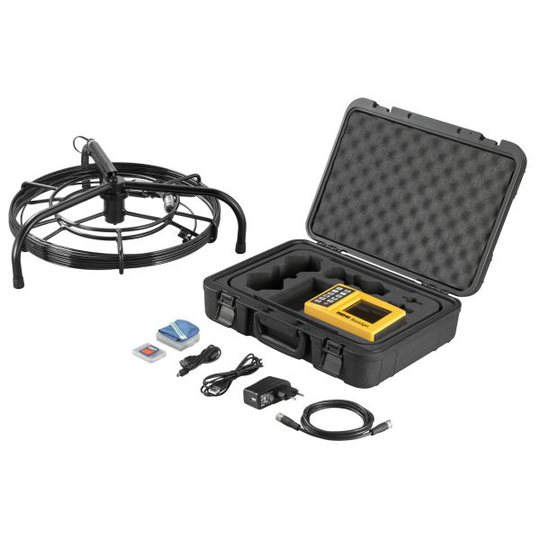 REMS CamSys Set S-Color 20 H Putkentarkastuskamera 20 m:n kaapeli, Ø4,5 mm