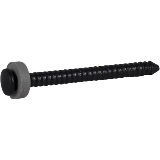 ESSVE 522147 Peltinaula 2.5 x 30 mm, FZV, 40 kpl/pakkaus Musta