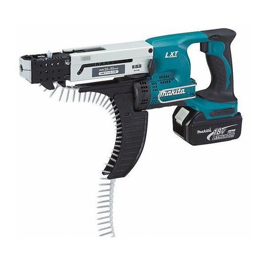 Makita DFR550RTJX Automaattiruuvain sis. akun ja laturin