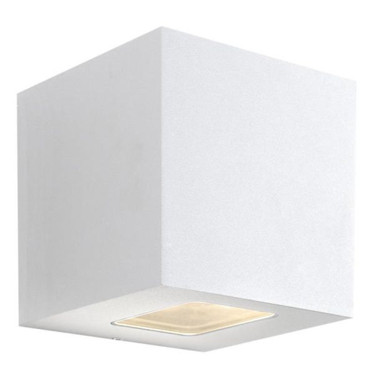 Hide-a-Lite Cube XL I Seinävalaisin 3000K, 925 lm, 80°, 12,5W, IP65 valkoinen