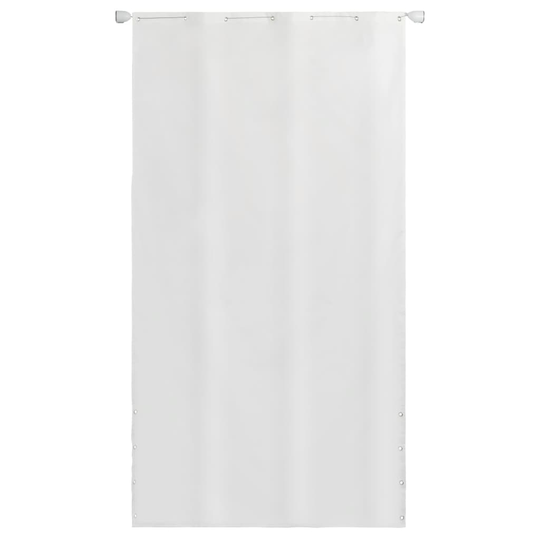 vidaXL Pystymarkiisi Oxford-kangas 140x240 cm valkoinen