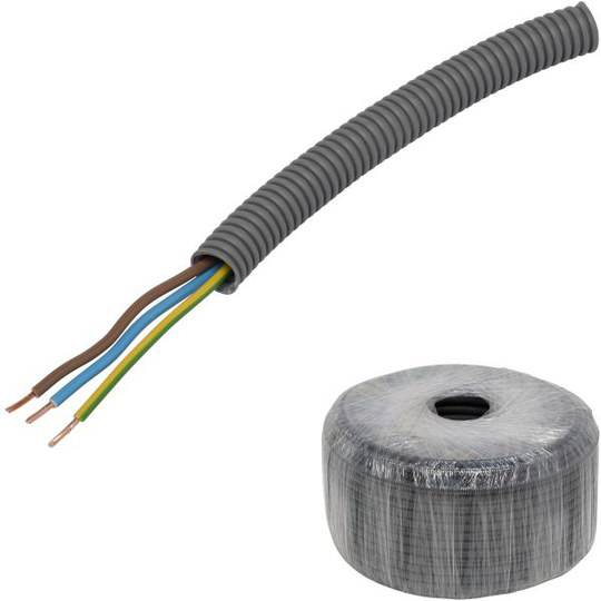 Pipelife EQ PowerFlex Kaapeli esireititetty, paloluokka D 16 mm x 100 m, 3G2,5 mm²
