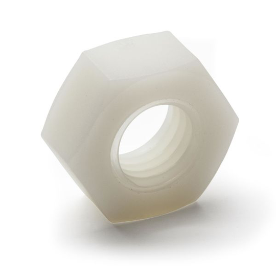 Arvid Nilsson 21710000 Kuusiomutteri DIN 934, M6M nylon, 100 kpl/pakkaus M10