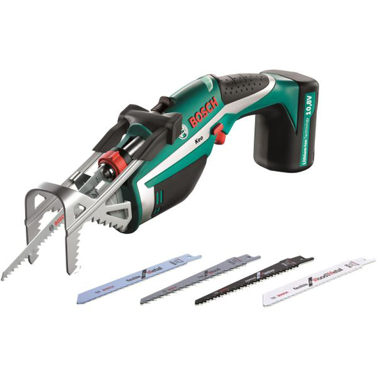 Bosch DIY KEO 10,8V Oksasaha mukana laukku, kiinteä akku ja laturi