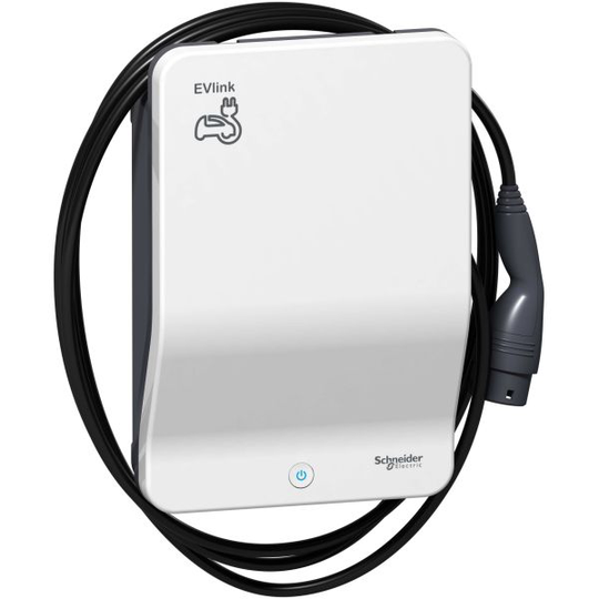Schneider Electric EVB1A7PCKI Latausasema T2, 4.5 m 1-vaiheinen, 7 W