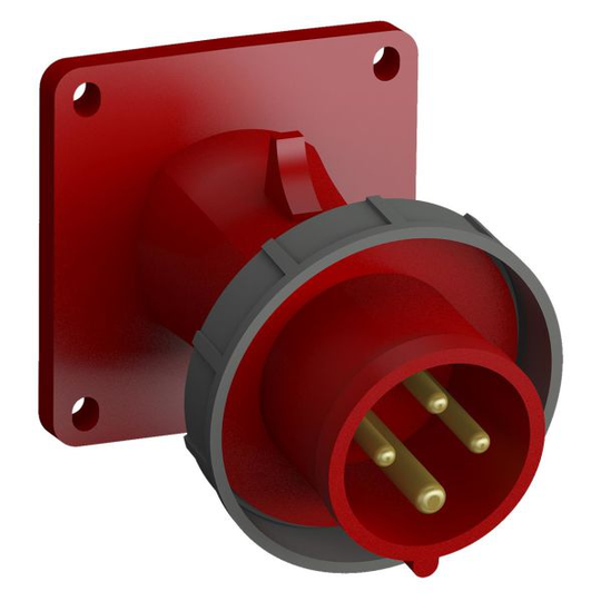 ABB 2CMA102381R1000 Paneelin sisääntulo pikaliitettävä, tärinänkestävä Kulma, 4-nastainen, 32 A