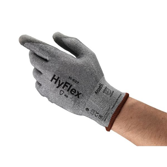 Ansell HyFlex 11-627 Käsineet Viiltosuojattu, PU, dyneema/nailon Koko 8