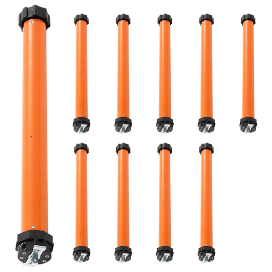 vidaXL Putkimoottorit 10 kpl 40 Nm