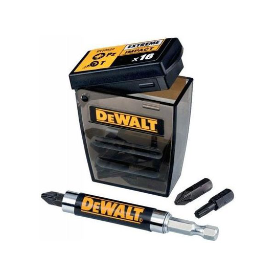 Dewalt DT70522T Ruuvikärkisarja 16 osaa
