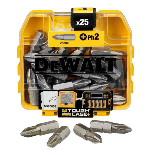 Dewalt DT71522-QZ Ruuvikärkisarja PH 2, 25 mm, 25 kpl