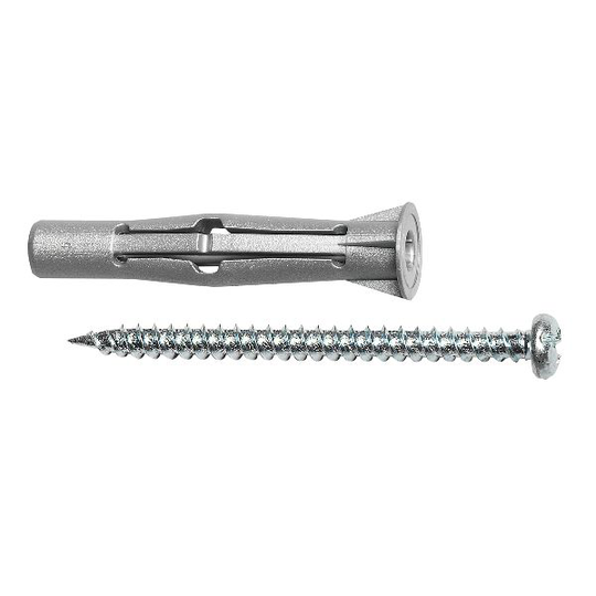 Schneider Electric 1051007 Yleistulppa harmaa, 25 kpl:n pakkaus 6 x 35 mm
