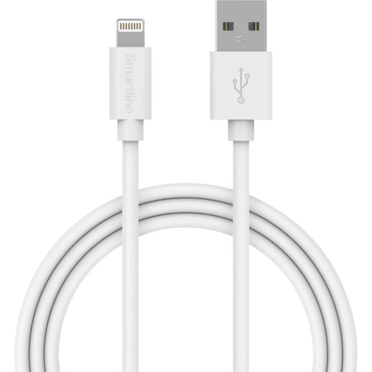 Smartline 4006614391 Latauskaapeli Lightning USB-A 1 metriä