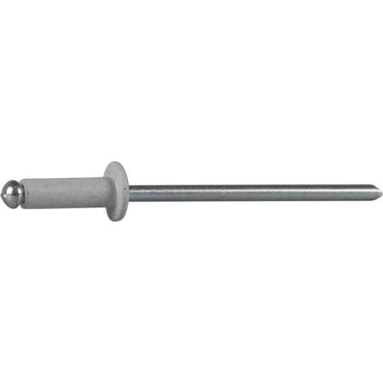 ESSVE 62711 Vetoniitit 3,2x10 mm, alumiini/teräs, 850 kpl Valkoinen