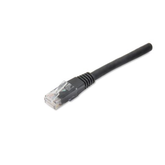 Eurolan 21D-S6-0EBL Patch-kaapeli 2 x RJ45 SSTP, musta 0,5 m