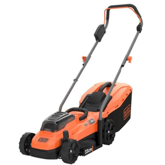 Black & Decker BCMW33184L2-QW Ruohonleikkuri 2 x 4,0 Ah:n akku ja laturi