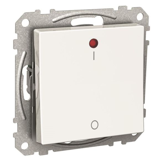 Schneider Electric Exxact Ohjauskytkin punainen LED-merkkivalo, IP21 2-napainen vaihtokytkin