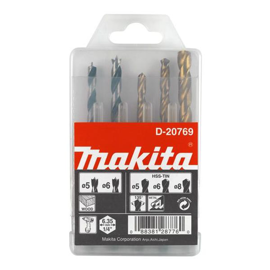 Makita D-20769 Poranteräsarja
