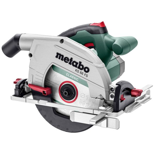 Metabo KS 66 FS Pyörösaha laukun kanssa, 1500 W