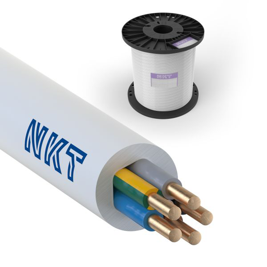 NKT EXQ XTRA Asennuskaapeli 5G2,5 mm², 300/500 V 150 m, rulla