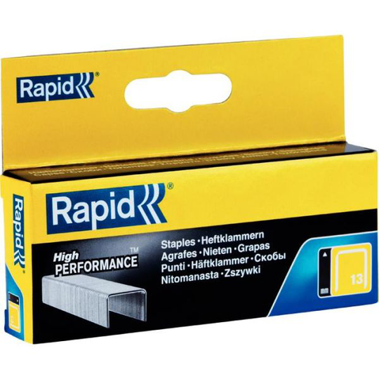 Rapid Nr 13 Nitomahakaset Teräs, 2500 kpl 4 mm