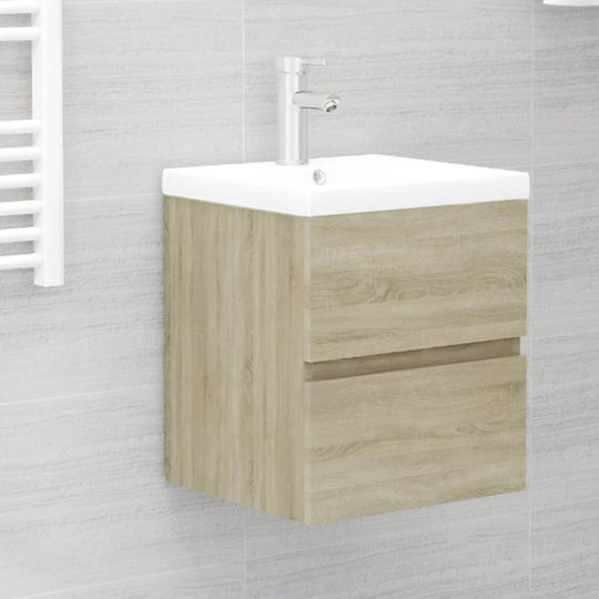 vidaXL Allaskaappi Sonoma-tammi 41x38,5x45 cm lastulevy