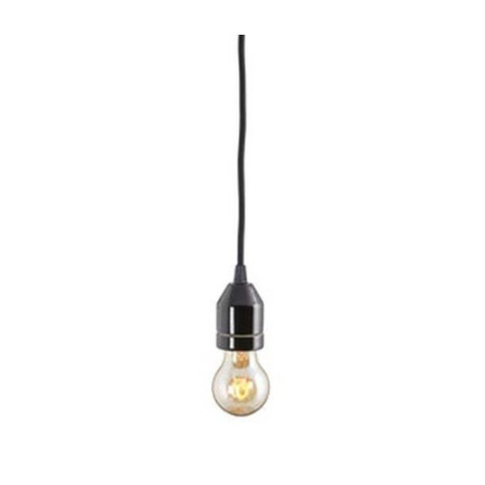 Ifö Electric Klack Riippuvalaisin E27, posliini, kattokupu Musta/musta