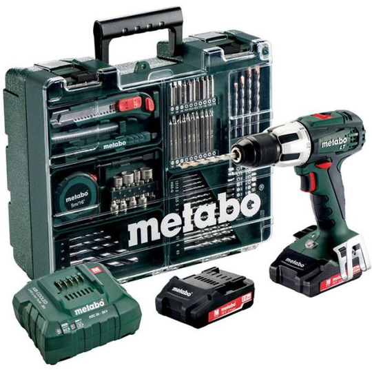 Metabo SB 18 LT Set Iskuporakone sis. akun ja laturin