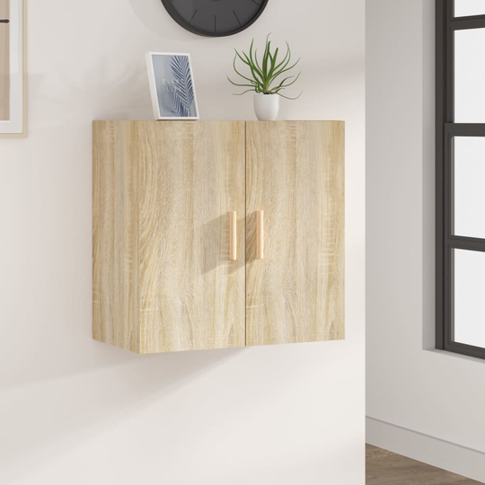 vidaXL Seinäkaappi Sonoma-tammi 60x30x60 cm tekninen puu