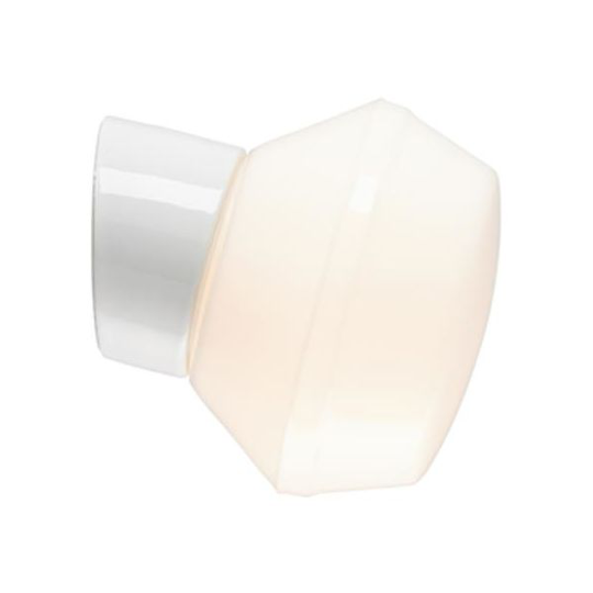 Ifö Electric 6095-800-10 Seinävalaisin valkoinen, viisto, IP20, LED