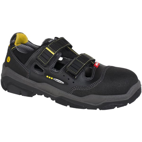 Jalas 1510 Antislip Turvakengät S1, musta, leveä 36