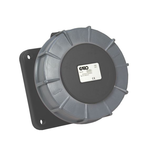 Garo UIV 3125-7 S Paneelin ulostulo IP67, 4-napainen, 125A Musta, 7 h