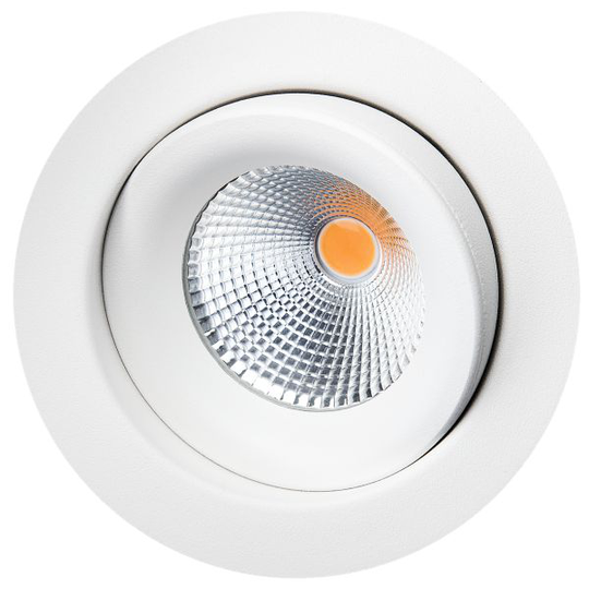 SG Armaturen Junistar Eco Isosafe Downlight-valaisin LED, 7W, 8 kpl/pakkaus 2000–2800 K, 510 lm