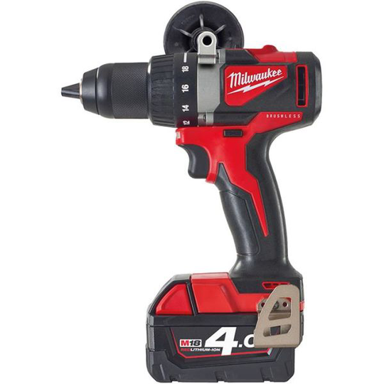 Milwaukee M18 BLDD2-402X Porakone-ruuvinväännin sis. akun ja laturin