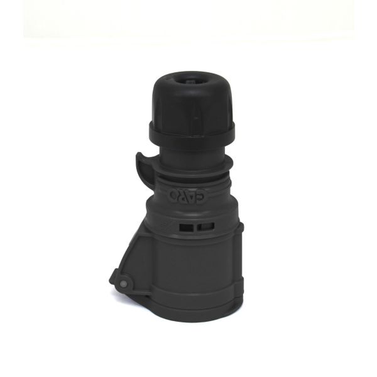 Garo S 232-7 S Jatkopistorasiat IP44, 3-napainen, 32A, lukituslaite Musta, 7 h