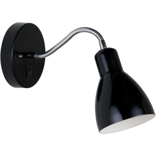 Nordlux CYCLONE 72991003 Seinävalaisin E14, IP20 Musta