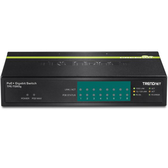 TRENDnet TPE-TG80g Kytkin