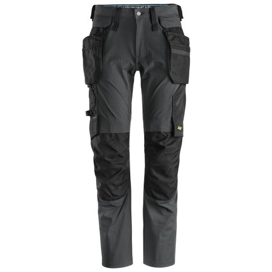 Snickers 6208 LiteWork Työhousut harmaa/musta C44