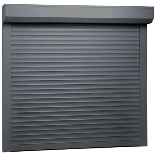 vidaXL Rullakaihdin alumiini 160x150 cm antrasiitti