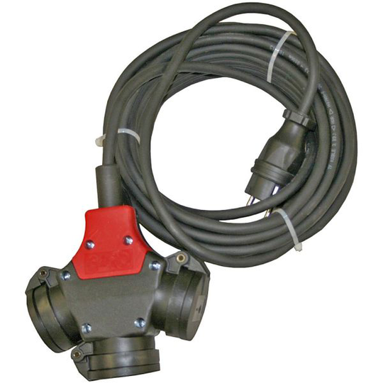Garo Elflex 352056 Jatkojohto 230 V, 3-osainen, 10 m