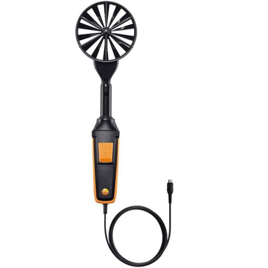 Testo 06359432 Siipipyöräanturi mukana kiinteä kaapeli