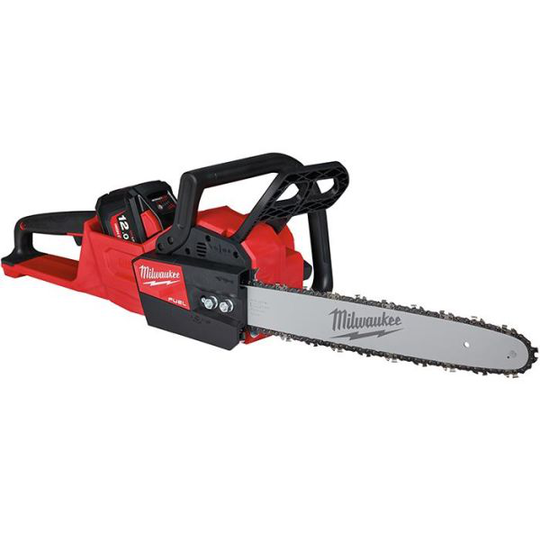 Milwaukee M18 FCHS-121B Ketjusaha sis. akun ja laturin