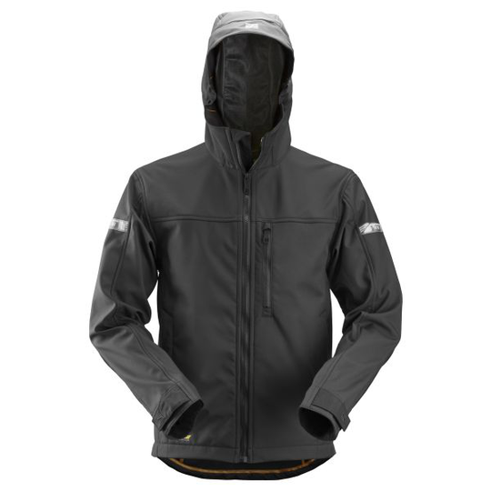Snickers 1229 AllroundWork Softshelltakki musta 4XL
