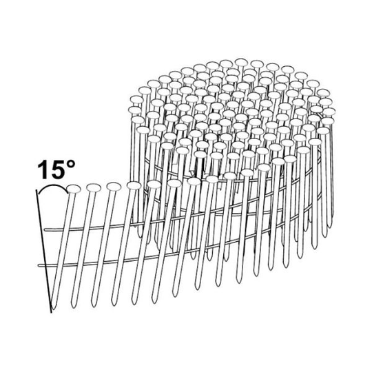 ESSVE M-Fusion Rullalipasnauhat 15°, lankasidottu 5400 kpl, 2,5x50mm